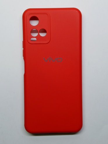 Чехол Для Vivo Y21, Y33s красный купить,886