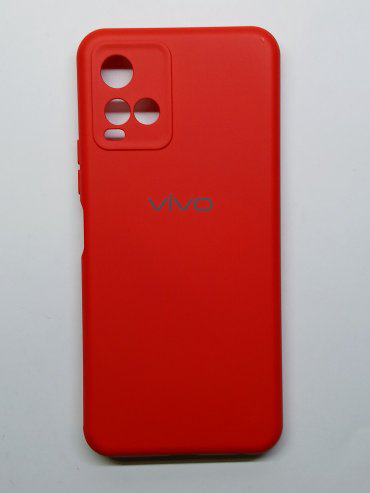 Чехол Для Vivo Y21, Y33s красный купить,886