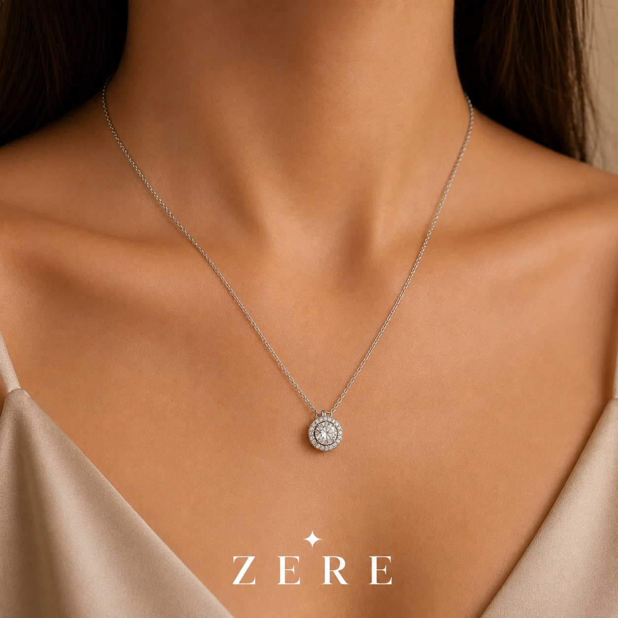 Колье Zere ZR300706 серебро 2.8гр 45см  купить,26600
