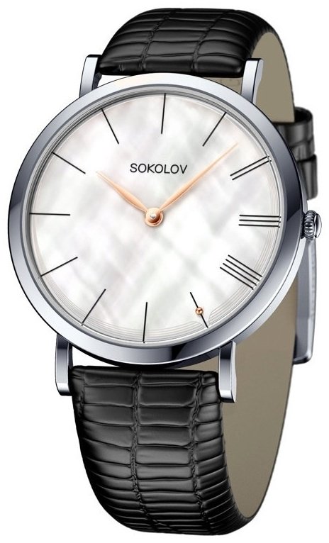 Часы Кварцевые SOKOLOV 332.71.00.000.02.01.2 сталь купить,NaN