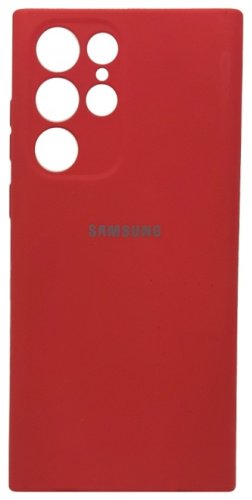 Чехол Smart Case для Samsung Galaxy S22 Ultra красный купить,630