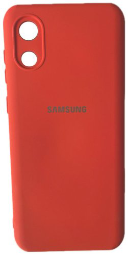 Чехол Для Samsung Galaxy A03 core красный купить,784