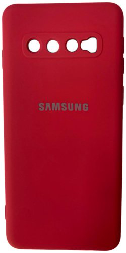 Чехол Для Samsung Galaxy S10 красный купить,884