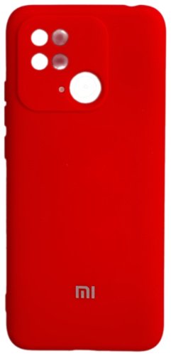 Чехол Для Xiaomi Redmi 10C красный купить,884