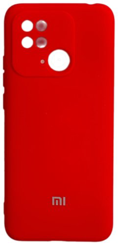 Чехол Для Xiaomi Redmi 10C красный купить,884