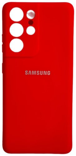 Чехол Для Samsung Galaxy S21 Ultra красный купить,888
