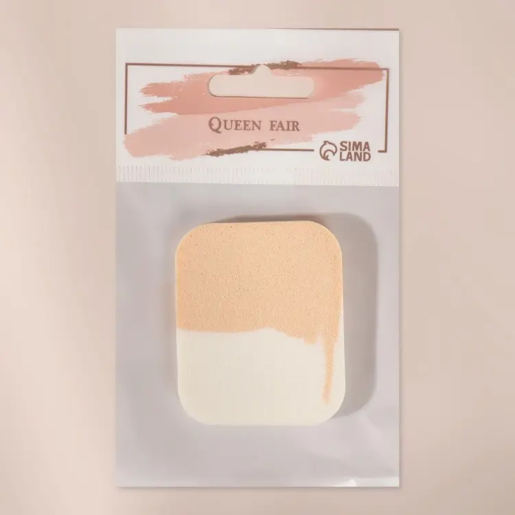 Queen fair спонж плоский латекс 1 шт купить,NaN