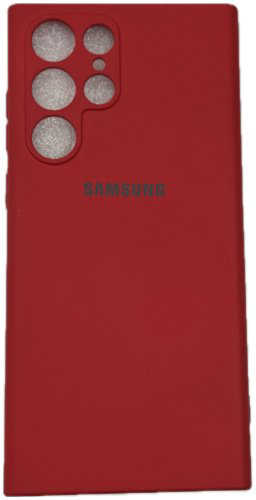 Чехол Для Samsung Galaxy S22 Ultra красный купить,727