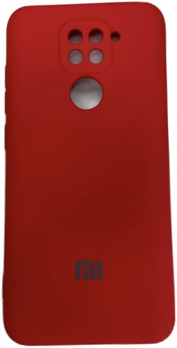 Чехол Для Xiaomi Redmi Note 9 красный купить,591