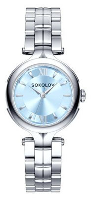 Часы Кварцевые SOKOLOV 360.71.00.000.03.01.2 сталь купить,91039