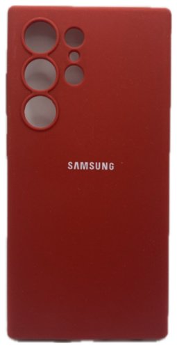 Чехол Для Samsung Galaxy S24 Ultra красный купить,936
