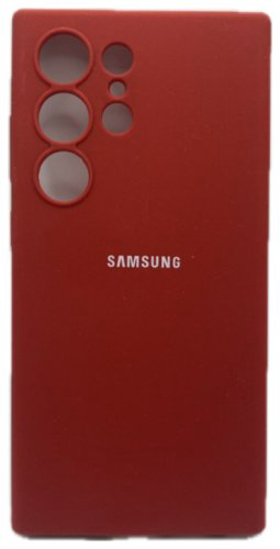 Чехол Для Samsung Galaxy S24 Ultra красный купить,936
