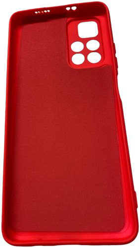 Чехол 100baksovwallet для Xiaomi Redmi Note 11 красный