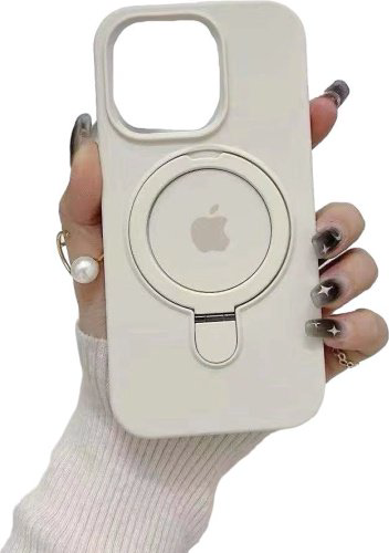 Чехол Для Apple iPhone 15 кремовый купить,3770