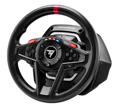 Руль Thrustmaster T128 PS, PS4, PS5 чёрный купить,0