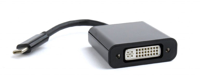Переходник USB Type-C - DVI Cablexpert A-CM-DVIF-01 OEM