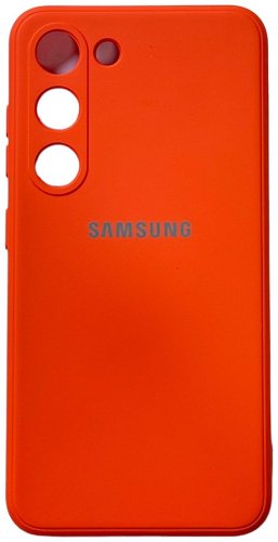 Чехол Для Samsung Galaxy S23 оранжевый купить,665