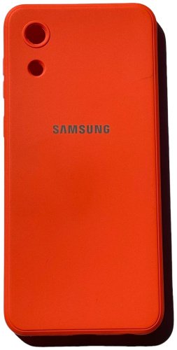 Чехол Для Samsung Galaxy A03 core оранжевый купить,900