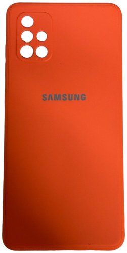Чехол Для Samsung Galaxy A71 оранжевый купить,900