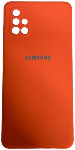Чехол Для Samsung Galaxy A71 оранжевый купить,900