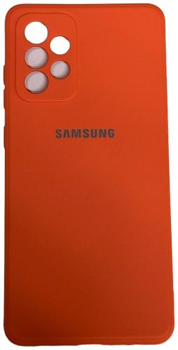 Чехол Для Samsung Galaxy A72 оранжевый купить,884