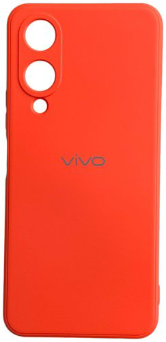 Чехол Для Vivo Y17s оранжевый