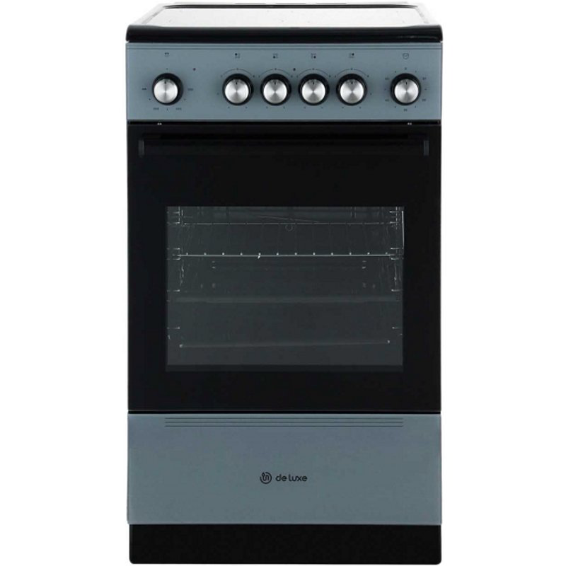 Плита De Luxe 506004.14 ЭС-002 серая купить,NaN