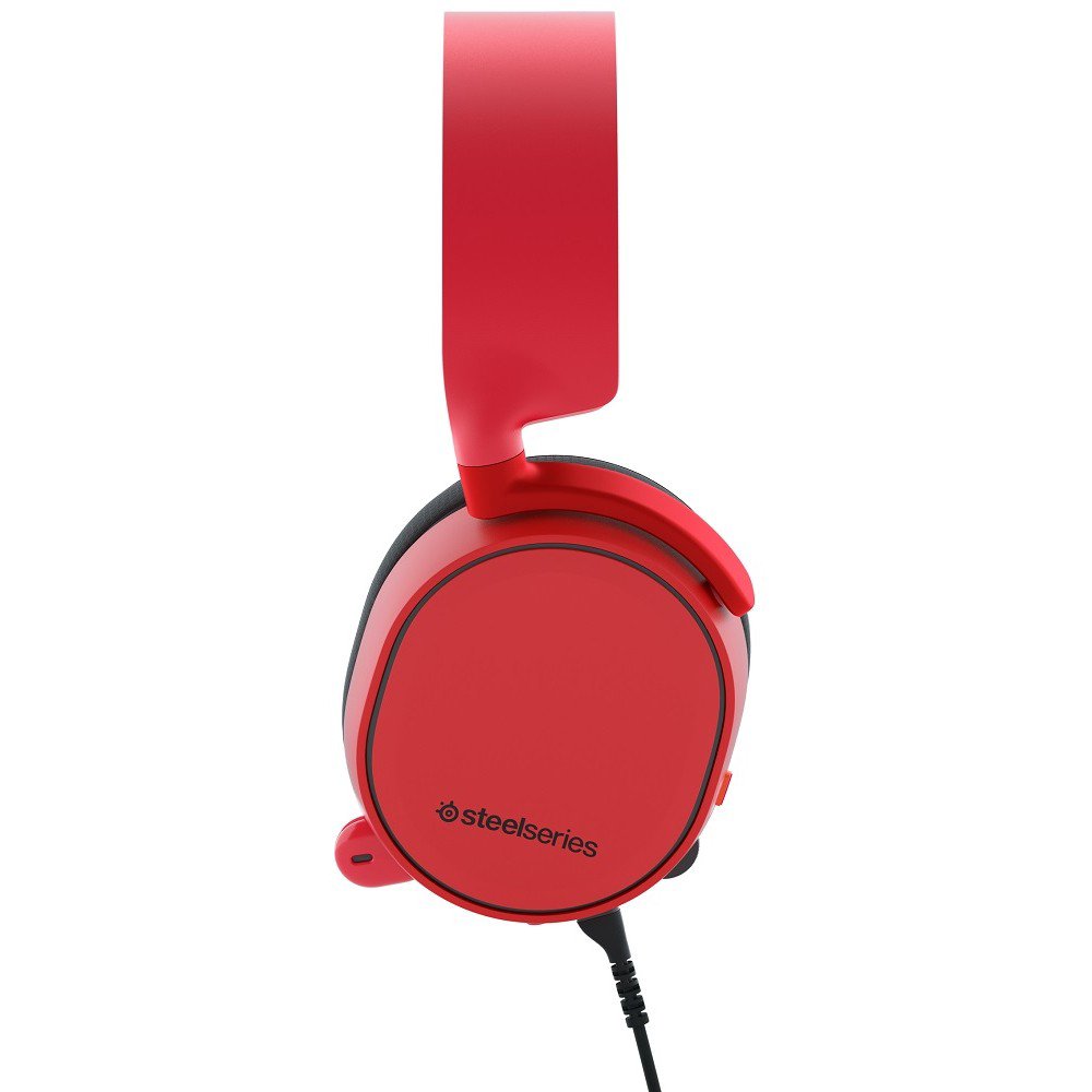 Наушники SteelSeries Arctis 3 красные купить,NaN