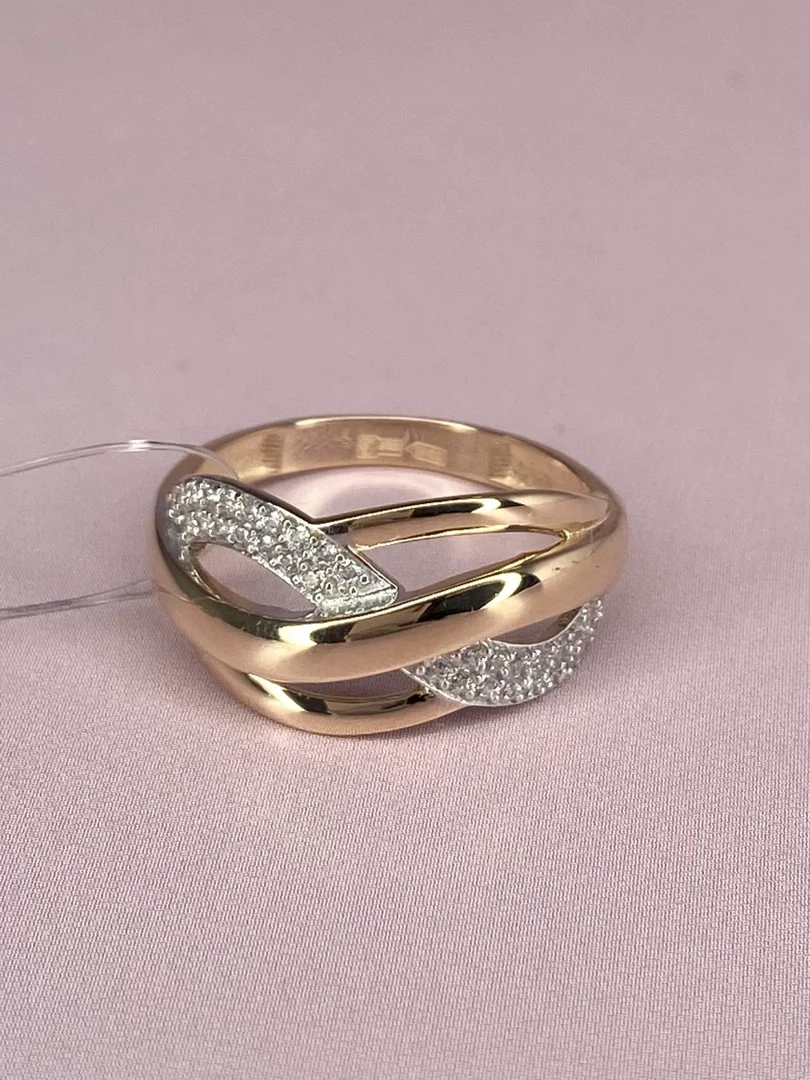 Кольцо Diamond Union 110299589 18р 2,33гр. - ForteMarket Кольцо Diamond Union 110299589 18р 2,33гр. купить,168100