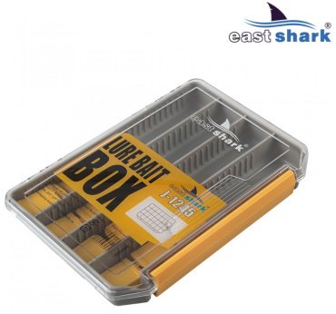 Коробка для приманок East Shark 20211245 серый, желтый