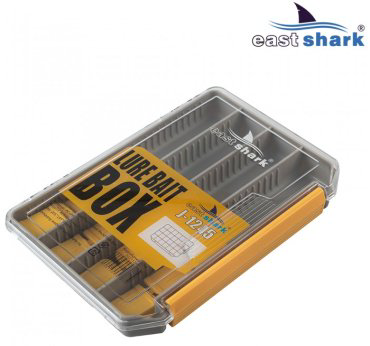 Коробка для приманок East Shark 20211245 серый, желтый купить,NaN