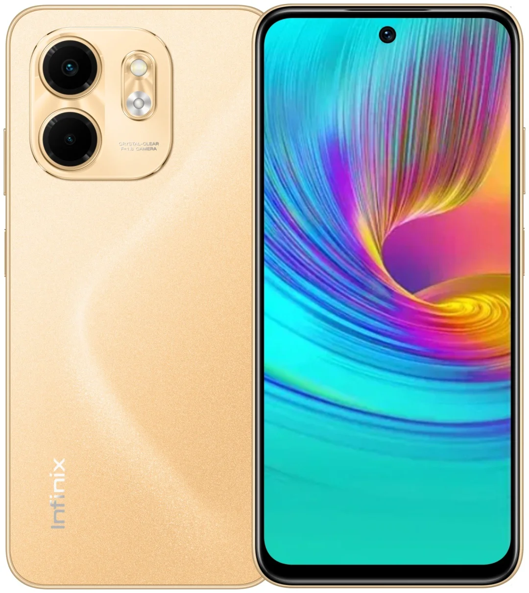 Смартфон Infinix Smart 9 X6532 3/64GB, золотистый