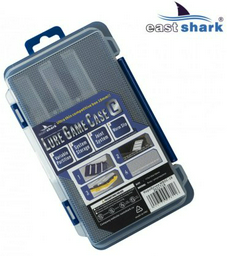 Коробка для приманок East Shark 2021718 серый, желтый
