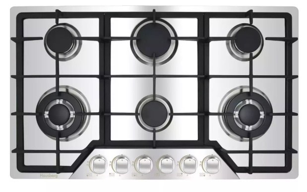 Варочная поверхность Hausberg HB-990LX Silver