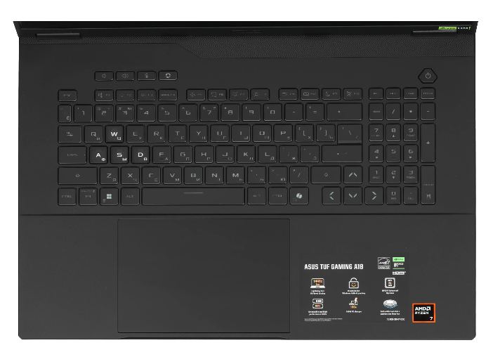 Ноутбук Asus TUF Gaming  A18 FA808UH-S8029 18" Jaeger Gray купить,819990