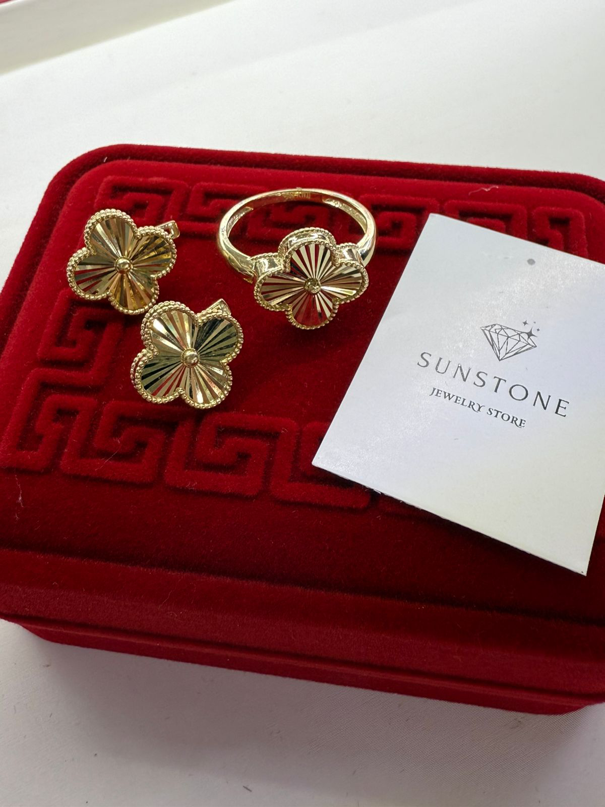 Комплект Sunstone S209 17-19р 6гр золото 585 купить,390000