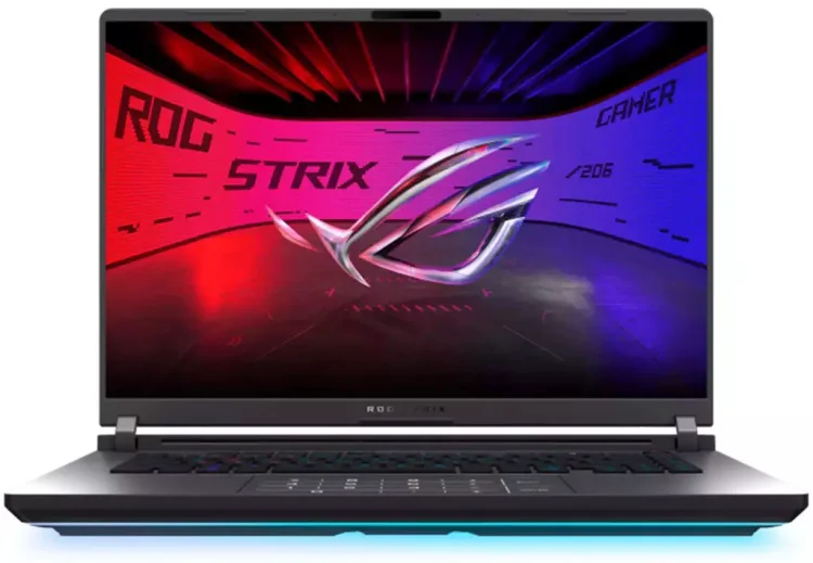 Ноутбук Asus/ROG Strix G16/G615JHR-S5039/1г/Core i7/14650HX/2,2 GHz/16 Gb/PCIe NVMe SSD/1000 Gb/No ODD/Graphics/GN22-X2/8 Gb/16 ''/2560x1600/Без опе купить,NaN