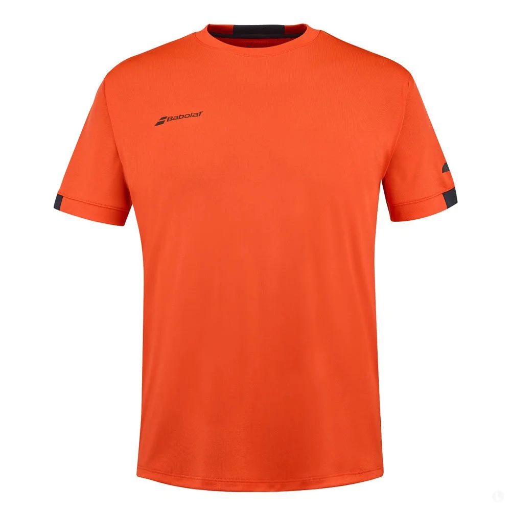 Футболка Babolat Play Crew Neck Tee Boy 3BP1011-4049 красный 12-14