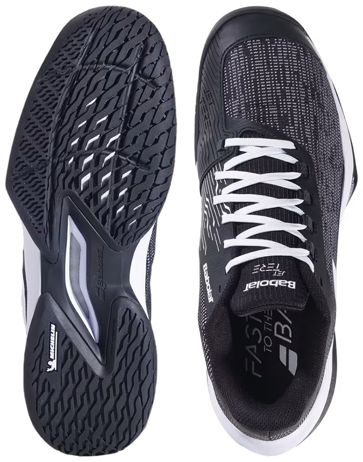 Кроссовки Babolat Jet Tere 2 AC 8 42 3A0S25A649-2001 Black White купить,59900