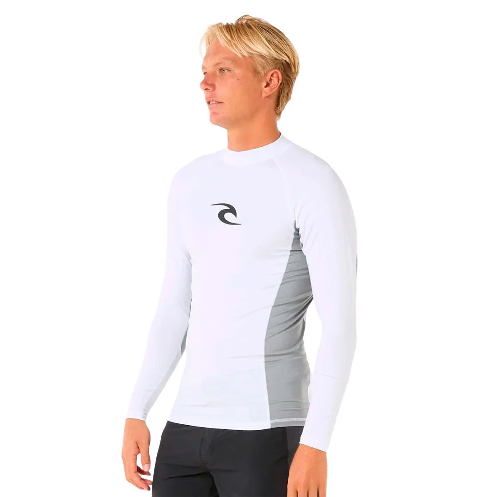 Футболка Rip Curl для плавания Waves upf 141MRV-1000 белые S купить,NaN