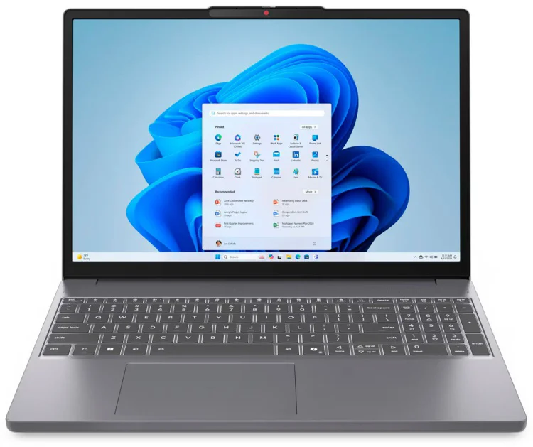 Ноутбук Lenovo IPS 3 15IRH10 15.3"/i5-13420H/16GB/512GB SSD/ Intel UHD Graphics/DOS купить,NaN