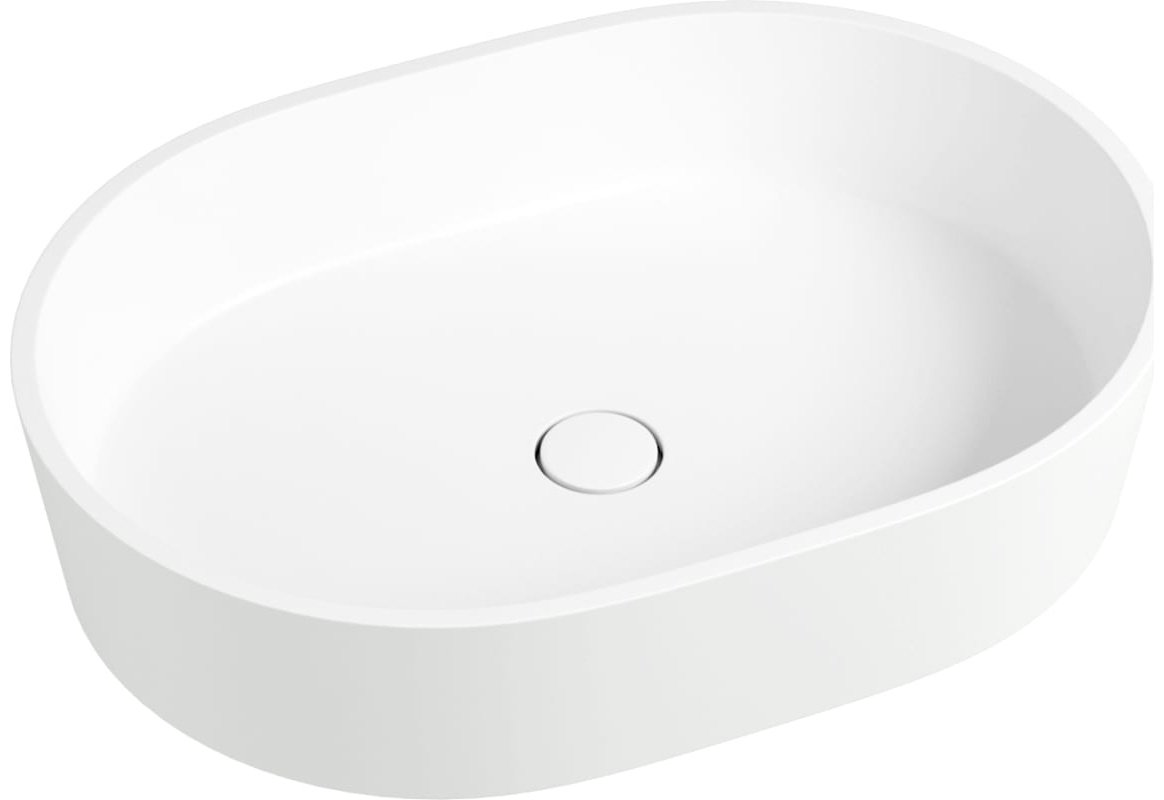 Раковина Wellsee 214301000 накладная овальная 39.8, фарфор купить,NaN