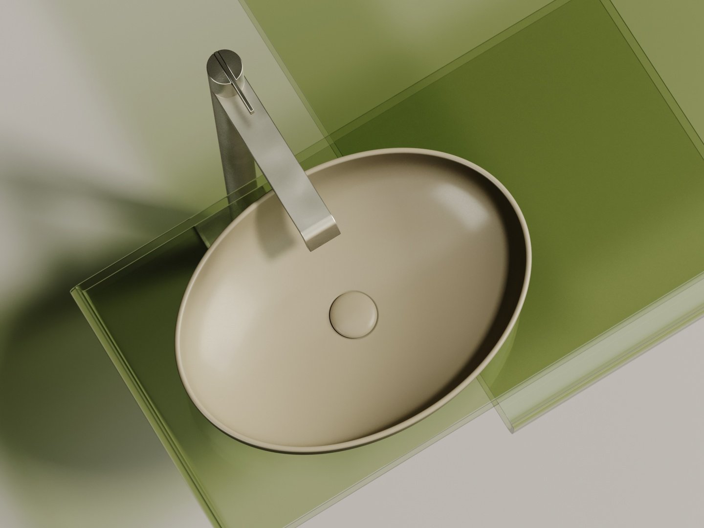 Раковина Ceramicanova Element накладная овальная 36.3, санфарфор купить,0