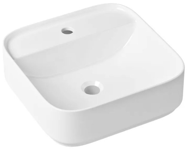 Раковина Lavinia Boho Bathroom Sink Slim 33311007 накладная квадратная 42, фарфор