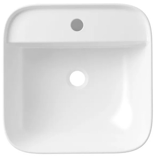 Раковина Lavinia Boho Bathroom Sink Slim 33311007 накладная квадратная 42, фарфор купить,0