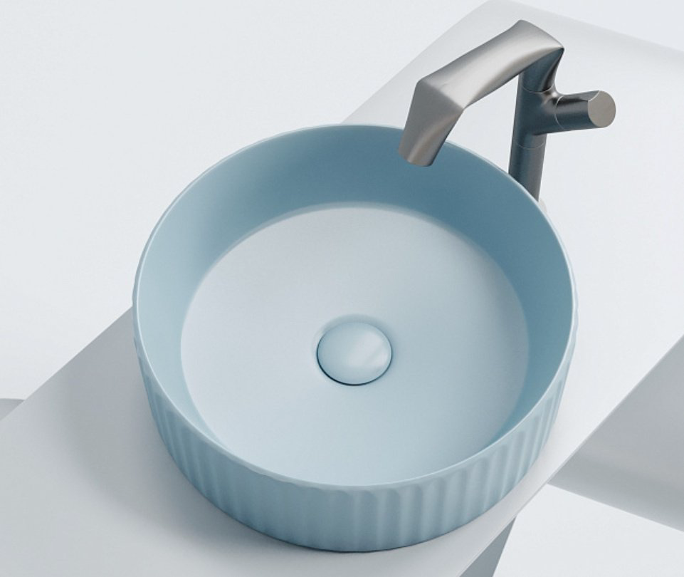 Раковина Ceramicanova Element CN6057ML накладная круглая 36, санфарфор купить,294221