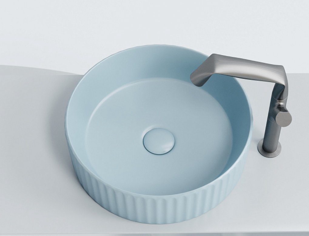 Раковина Ceramicanova Element CN6057ML накладная круглая 36, санфарфор купить,294221