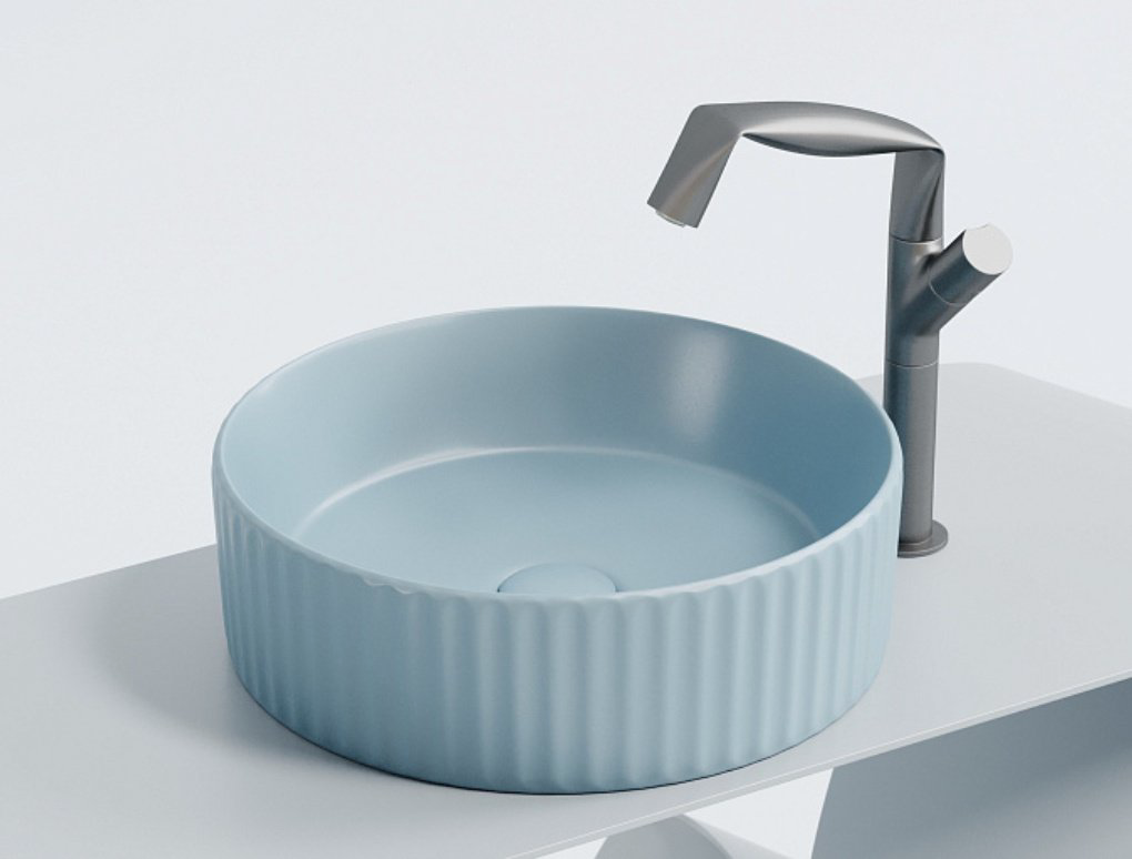 Раковина Ceramicanova Element CN6057ML накладная круглая 36, санфарфор купить,294221