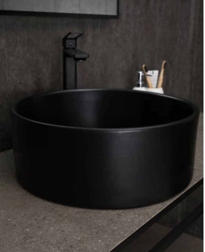 Раковина GID-ceramic Bm9011 накладная круглая 40, керамика купить,NaN