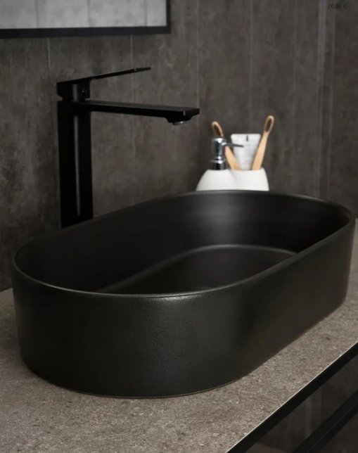 Раковина GID-ceramic N9020bg накладная овальная 30.5, керамика - ForteMarket Раковина GID-ceramic N9020bg накладная овальная 30.5, керамика купить,0